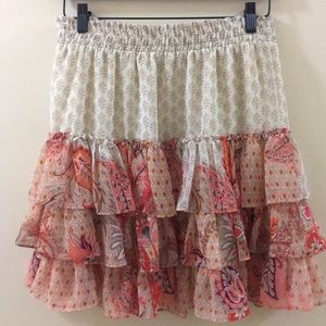 Chiffon skirt